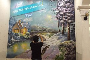 tranh tường phong cảnh