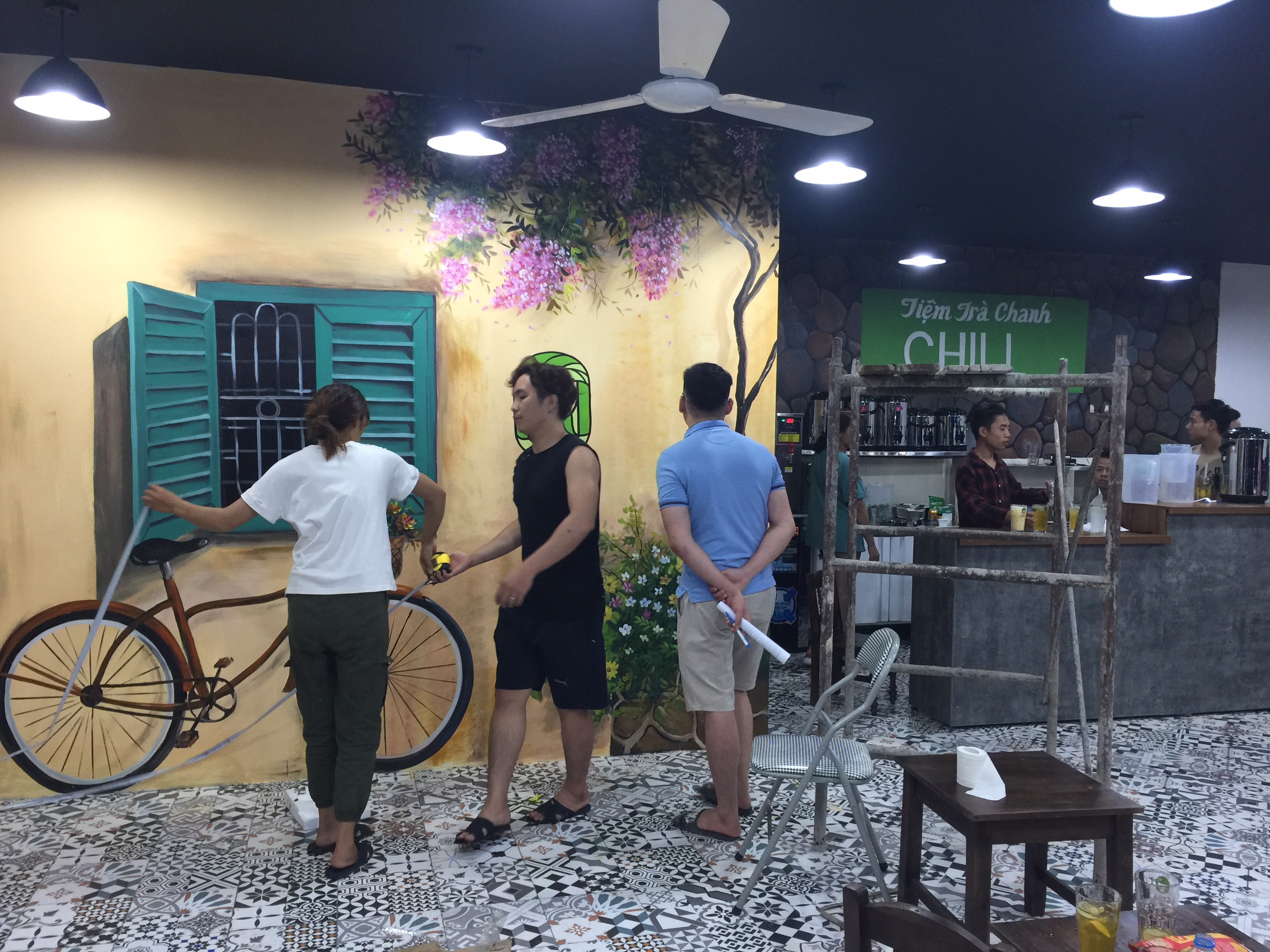 Đơn vị thiết kế thi công tranh tường uy tín