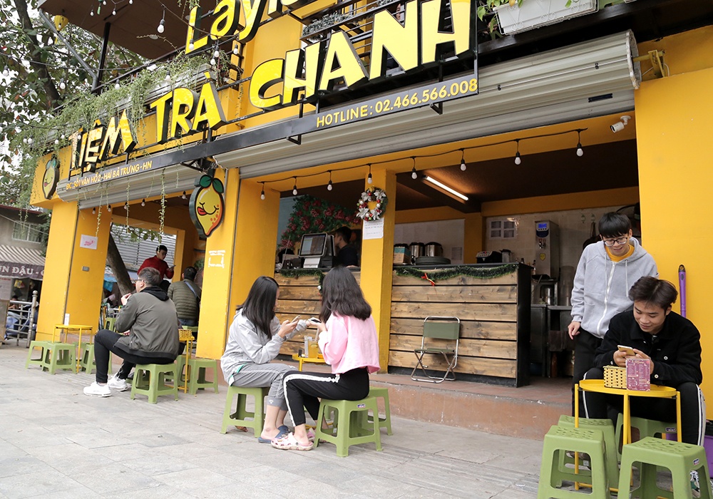 +20 Mẫu tranh tường lãng mạn cho quán trà chanh +20 Mẫu tranh tường lãng mạn cho quán trà chanh