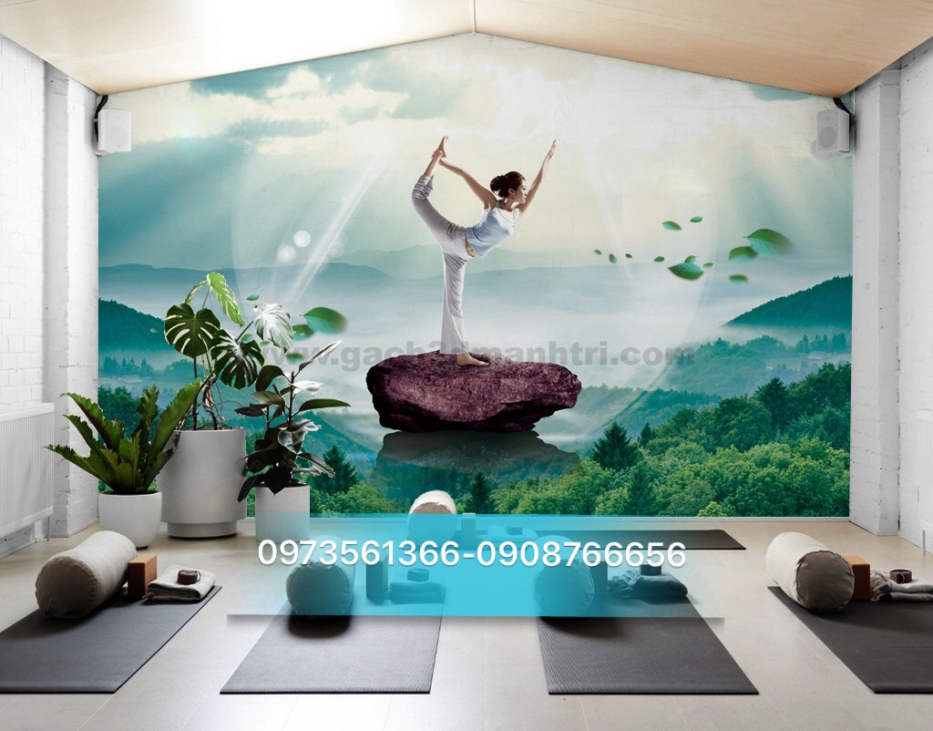 Tranh tường góp phần kiến tạo không gian ấn tượng
