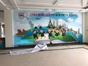 tranh tường 3d mầm non